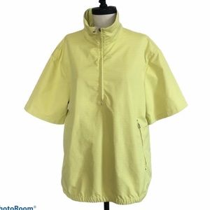 Hugo Boss jacket neon yellow wind breaker L